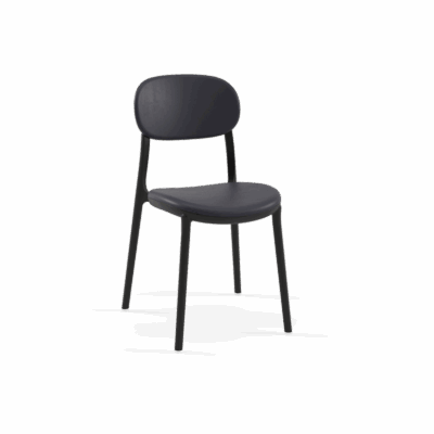 Stuhl Duo – Anthrazit/Schwarz