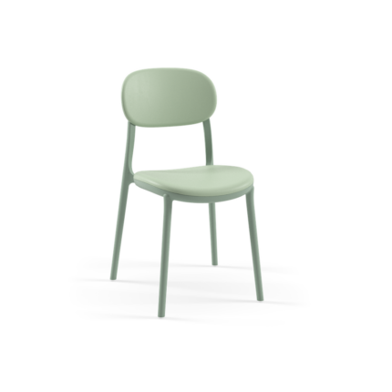 Gastro Stuhl Duo – Nilgrün