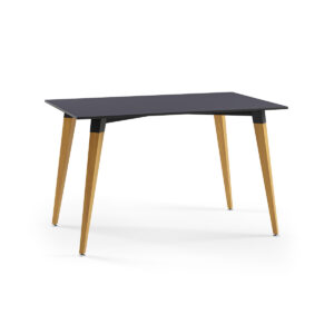 Rechteckiger Tisch Holz Lamax Y Anthrazit