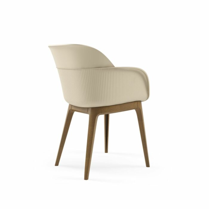 Shell W Beige Armchair bck medium