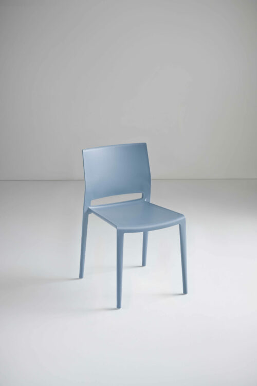 Stuhl Bakhita Blassblau – Bild 2