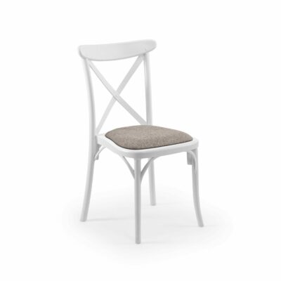Stuhl Capri Pad – Milchweiß