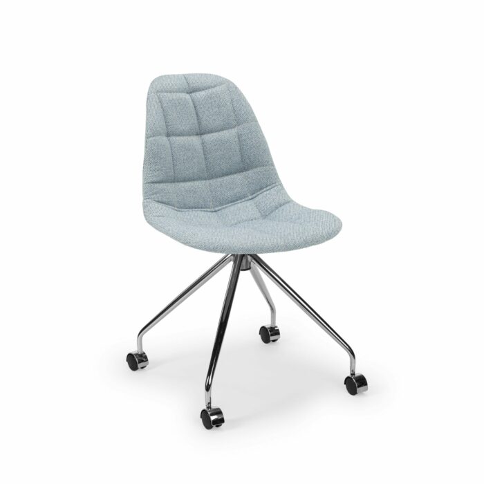 Stuhl Eos-O Pad – Eisblau