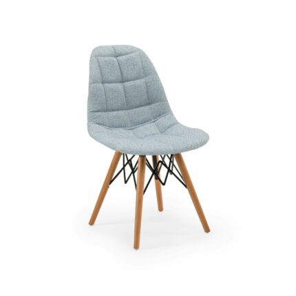 Stuhl Eos-V Pad – Eisblau