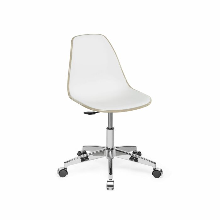 Stuhl Eos Office – Weiß/Beige