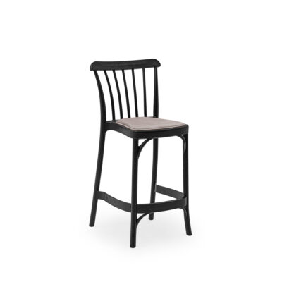 Barhocker GOZO Pad Schwarz 65 CM