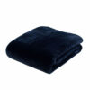 Mikroflauschdecke Premium-Cashmerefeeling Marineblau