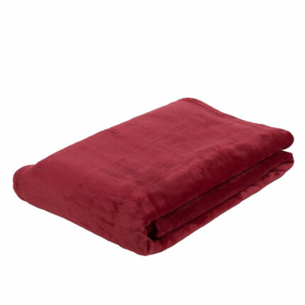 Mikroflauschdecke Memphis-Premium Rot