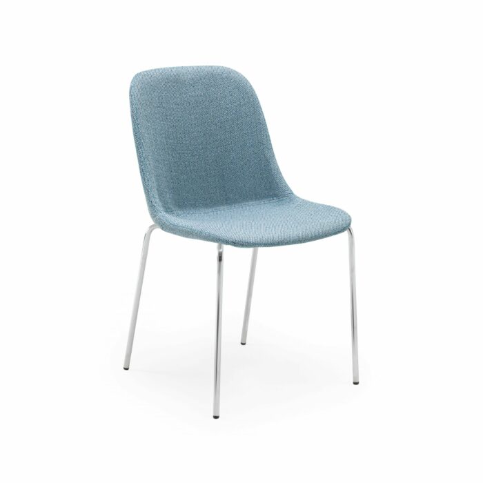 Stuhl Shell-M Pad – Eisblau