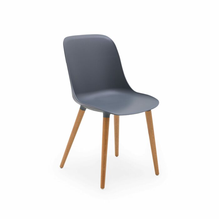 Stuhl Shell N – Anthrazit