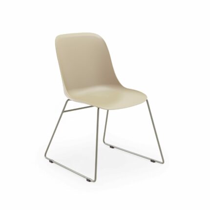 Stuhl Shell-U – Beige