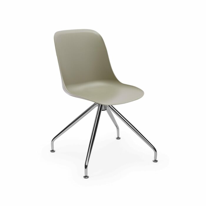 Stuhl Shell-Z – Zementgrau