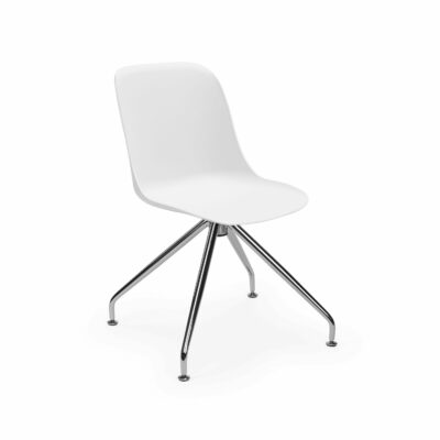Stuhl Shell-Z – Milchweiß