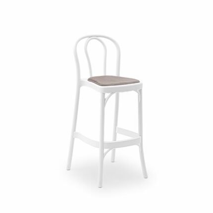 Barhocker SOZO Pad Weiß 75 cm
