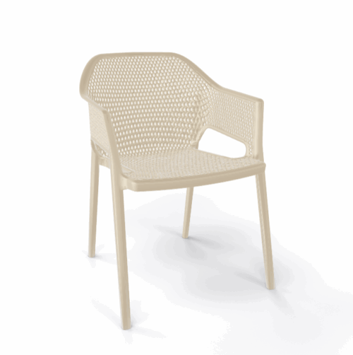 Stuhl Minush Relax Sand – Bild 1