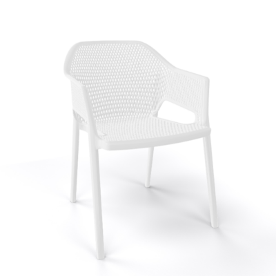 Stuhl Minush Relax Weiß