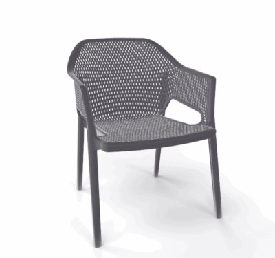 Stuhl Minush Relax Grau