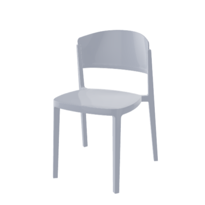 Stuhl Abuela Perlgrau