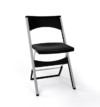 Klappstuhl Compact Schwarz