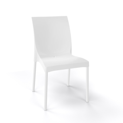 Stuhl Iris Weiß