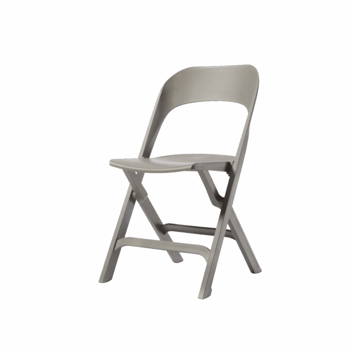 Klappstuhl Flap Mineral Grau