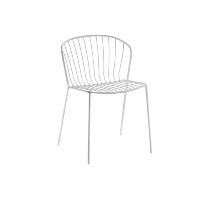 Stuhl Amitha Weiss