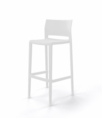 Barhocker Bakhita 76 Weiß