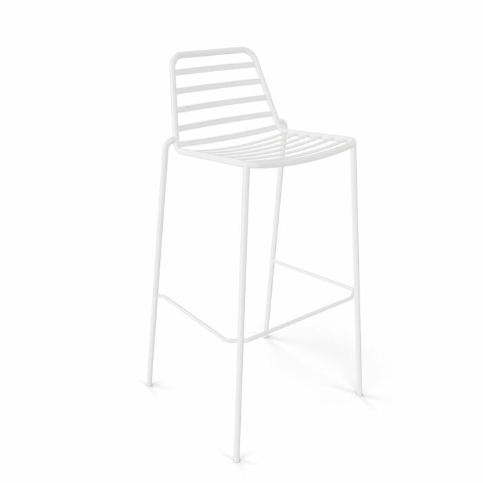 Barhocker Link Weiß