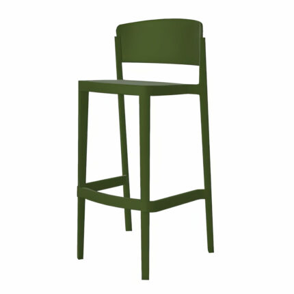 Barhocker Abuela 77 Olive Grün