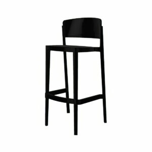 Barhocker Abuela 77 Schwarz