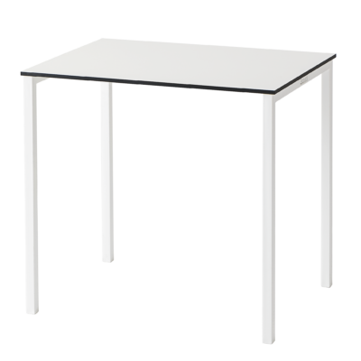 Tisch Claro Slim Weiß Höhe: 75 cm