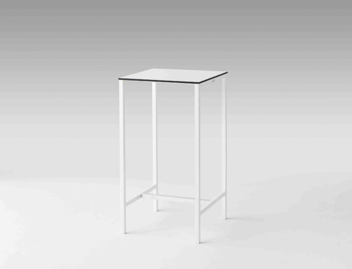 Stehtisch Claro Slim Weiß Höhe: 110 cm