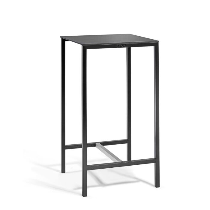 Stehtisch Claro Slim Schwarz Höhe: 110 cm