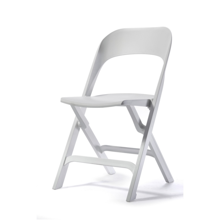 Klappstuhl Flap Perlgrau