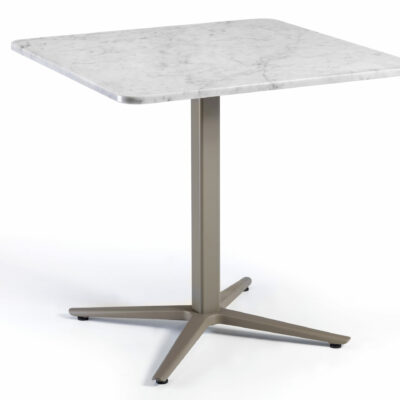 Quadratischer Tisch Hug Marmor Bianco Carrara