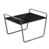 Tisch Nippy Marmor Schwarz 65 x 50 cm