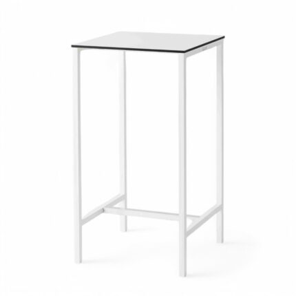Stehtisch Claro Slim Weiß Höhe: 110 cm