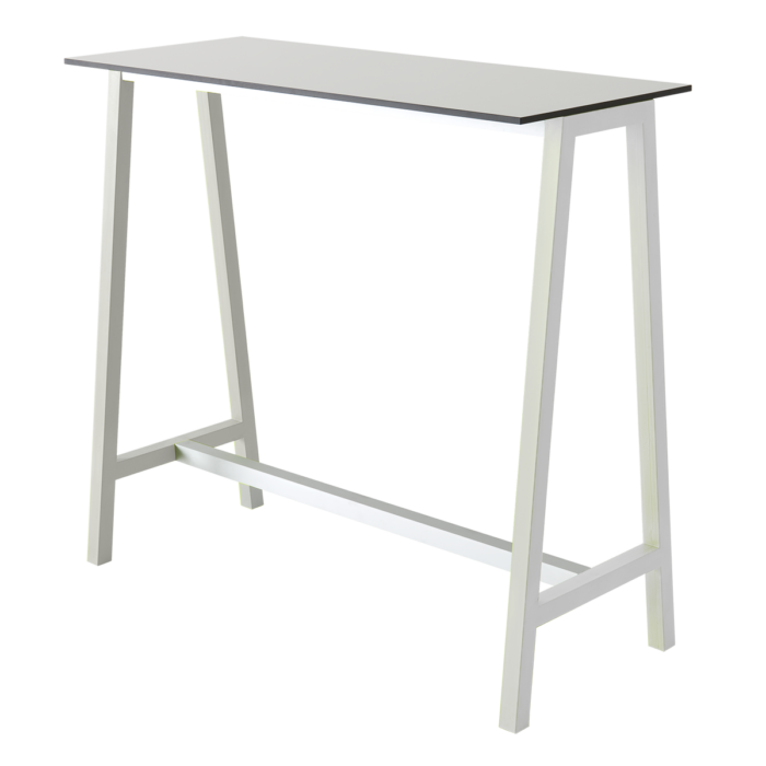 Stehtisch Step Frame Weiß