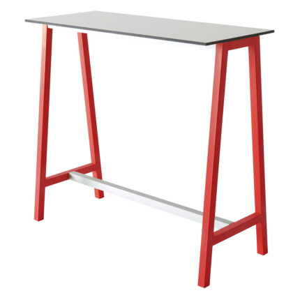 Stehtisch Step Frame Rot