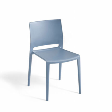 Stapelstuhl Bakhita Hellblau