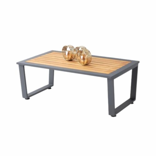 Gartenmöbel Set Assento Aluminium 3+1+1 mit Tisch Antrazit – Bild 6