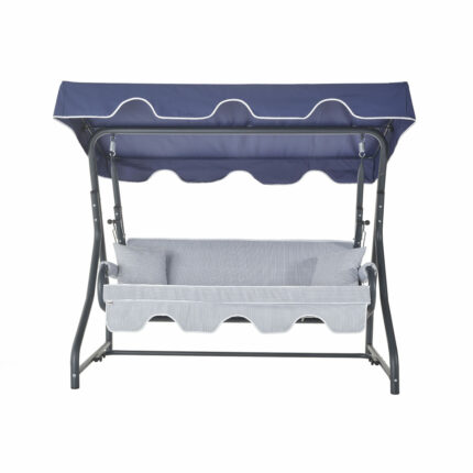 Gartenschaukel Olea 3 Sitzer Blau