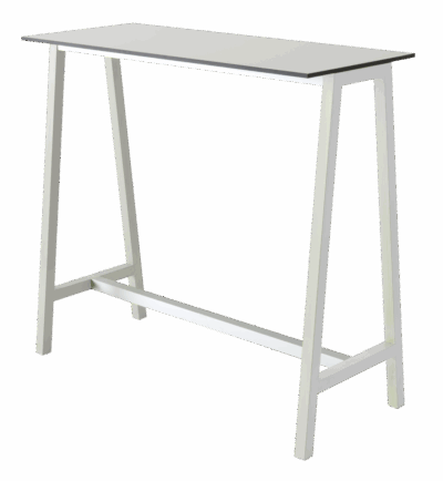 Stehtisch Step Frame Weiß