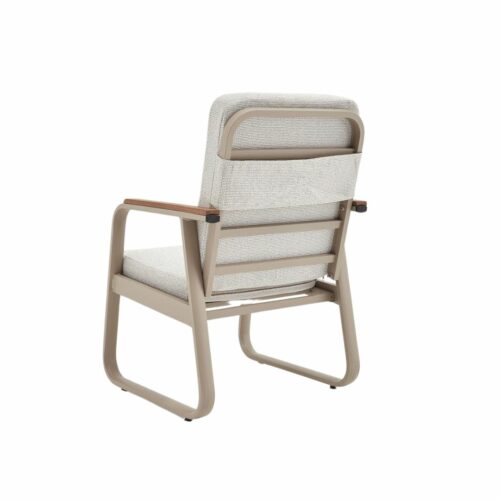 Gartenmöbel Set Milano Tisch Bella Stuhl - Sand – Bild 8
