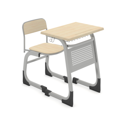 Schulbank Set Bella | Einzelplatz-Werzalit