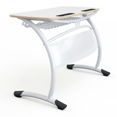 Schultisch Starline | Doppelplatz-MFC-Metallplatte