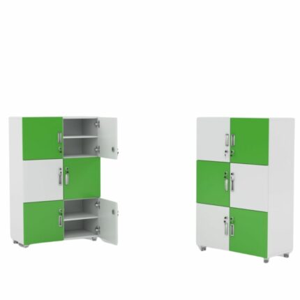 Schließfachschrank Schüler | 6-türig