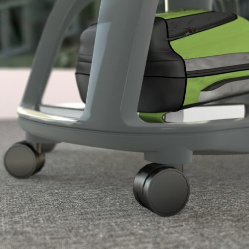 Schulstuhl Linx | X-Fuß - Schreibtablett - Cosmos – Bild 4