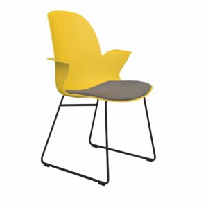 Schulstuhl Linx Gepolstert | Metallfuß – June/Cosmos