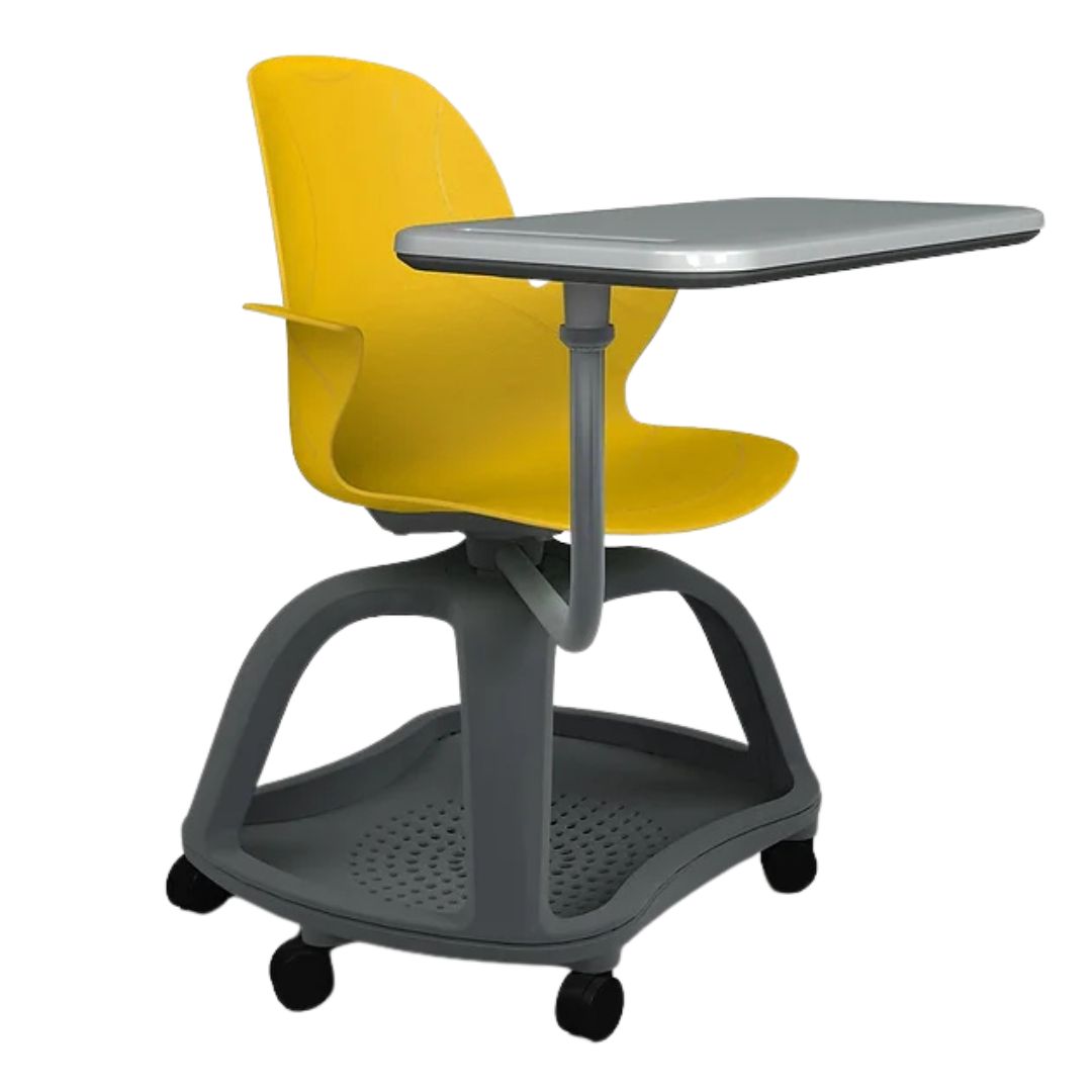 Schulstuhl Linx | X-Fuß - Schreibtablett - June